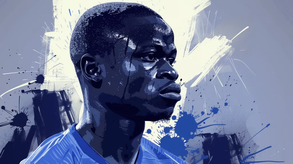 n golo kante vector